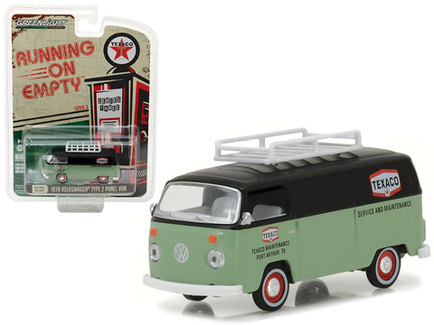 1979 Volkswagen Type 2 Panel Van Texaco \"Running on Empty\" Series 3 1/64 Diecast Model Car by Greenlight