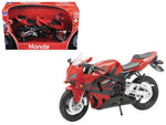 2006 Honda CBR600R Red 1/12 Diecast Motorcycle Model by New Ray