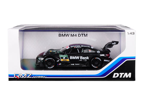BMW M4 DTM #7 \"BMW Bank\" 1/43 Diecast Model Car by RMZ City