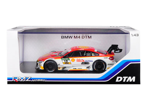 BMW M4 DTM #15 \"Shell\" 1/43 Diecast Model Car by RMZ City