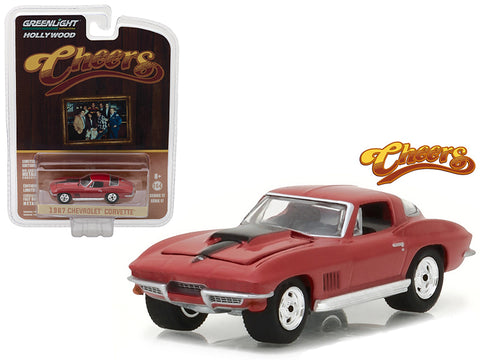 1967 Chevrolet Corvette Sting Ray \"Cheers\" (1982-93 TV Series) Hollywood Series 17 1/64 Diecast Model Car by Greenlight