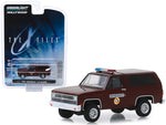 1981 Chevrolet K-5 Blazer \"Sheriff\" \"The X-Files\" (1993-2002) TV Series \"Hollywood Series\" Release 25 1/64 Diecast Model Car by Greenlight