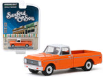 1971 Chevrolet C-10 Pickup Truck Orange with White Top \"Sanford and Son\" (1972-1977) TV Series \"Hollywood Series\" Release 26 1/64 Diecast Model Car by Greenlight