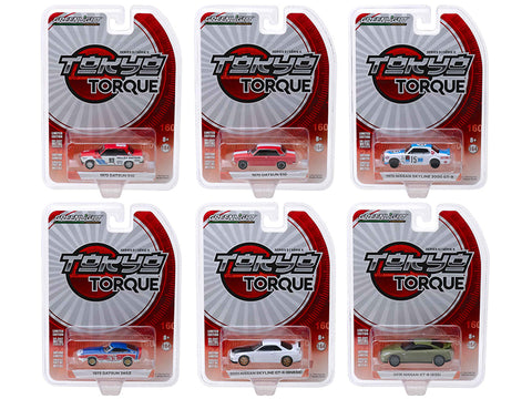 \"Tokyo Torque\" Series 5, Set of 6 Cars 1/64 Diecast Models by Greenlight
