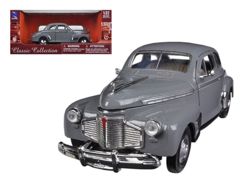 1941 Chevy Special Deluxe 5-Passenger Coupe Grey 1/32 Diecast Model Car by New Ray