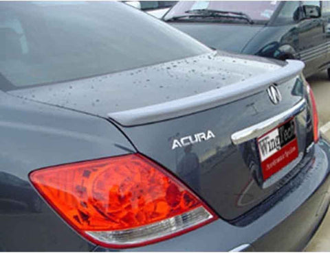 Painted Factory Style Spoiler NO LIGHT ACURA RL 2005-2008 LIP Pre-Drilled
