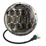 Chrome 7" 75W LED Projector Daymaker Headlight for Harley Street Glide FLHX