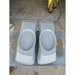 Honda Shadow Sabre 1100 6″ Extended Saddlebags Rear Fender Dual Cut Out 6x9 Lids