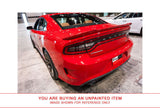 Unpainted Rear FRP Spoiler No Light for DODGE CHARGER HELLCAT 2015 & UP FLUSH