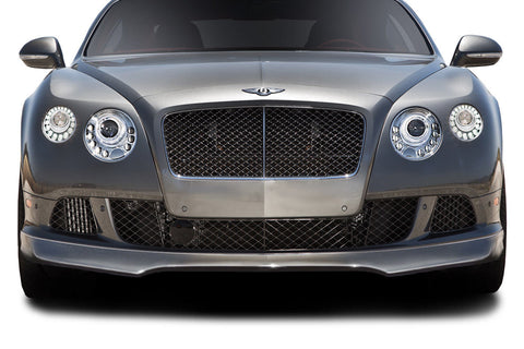 2012-2015 FITS: BENTLEY CONTINENTAL GT COUPE AF-1 FRONT SPOILER – 2 PIECE (GFK)