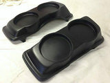 Harley 6″ Out & Down Saddlebags Fender – Dual 6x9 Lids 2014–2023–Dual Cut Outs