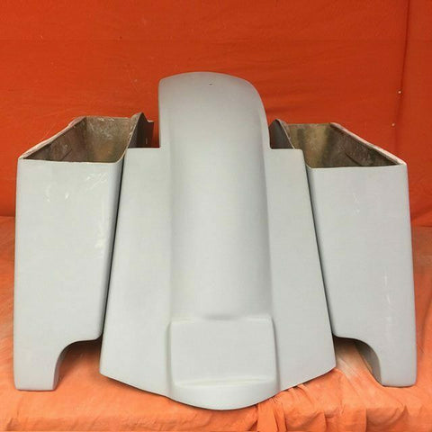 Honda Shadow Sabre 1100 4″ Extended Saddlebags Rear Fender No Cut Out + Lids
