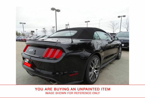 Unpainted Rear Spoiler for FORD MUSTANG (SMALL) CPE & CONVERTIBLE 2015 & UP LIP