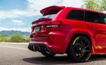 Top Fiberglass Spoiler for Jeep Grand Cherokee SRT LAREDO TRACKHAWK 2013 - 2018