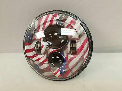 7″ DAYMAKER Replacement USA American Flag Design Projector HID LED Headlight