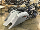 Kawasaki Nomad Vulcan 1500 6″ Trendsetter Bags Fender RIGHT Cut Out + 6.5" LIDS