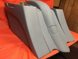 Honda VTX 1800 / 1300 6″ BOLT ON Out & Down Bags Fender Rails No Cut Outs + Lids