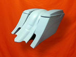 Harley Davidson 6″ Stretched Out & Down Saddlebags with Standard Lids & Fender
