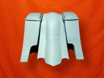 Harley Davidson 6″ Stretched Out & Down Saddlebags with Standard Lids & Fender