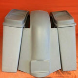 Harley 4″ Saddlebags Dual 6x9 Speaker Lids & Replacement Fender 09–13 No Cut Out