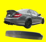 REAR SPOILER DUCKTAIL FITS MERCEDES W204 C63AMG