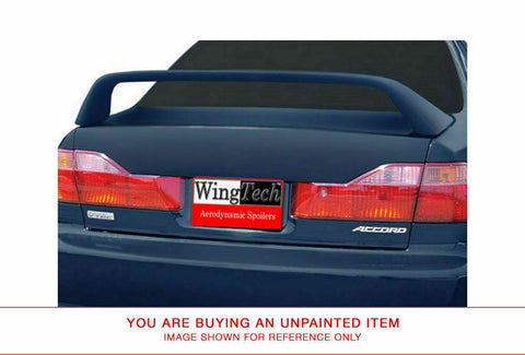 Unpainted Rear Spoiler Lighted for HONDA ACCORD COUPE TYPE-R STYLE 1998-2002