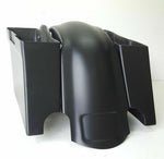 Harley Davidson 4" Saddlebags Overlay Fender Dual Cutout Overlay Flh No Lids