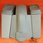 Harley 4″ Saddlebags Dual 6x9 Speaker Lids & Replacement Fender 09–13 No Cut Out