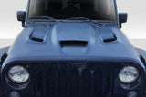 2007-2017 FITS: JEEP WRANGLER HELLCAT LOOK HOOD – 1 PIECE