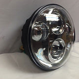 5 3/4″ DAYMAKER Replacement Chrome Projector HID LED Headlight Harley 5.75″