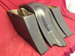 Harley Davidson 6″ Out & Down Saddlebags Dual 6.5" Lids 2014–2023 No Cut Outs