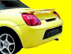 FITS: TOYOTA MR2 SPYDER PRE-PAINTED LIGHTED REAR SPOILER WING 2000-2006