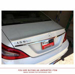 Unpainted Factory Style FRP Spoiler for MERCEDES CLS 2012 & UP LIP NO Drill