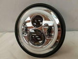 7″ DAYMAKER Kawasaki Vulcan Nomad 800 Chrome With Pink Halo HID LED Headlight