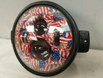 7″ Kawasaki Voyager & Vaquero DAYMAKER Replacement Headlight American Flags LED