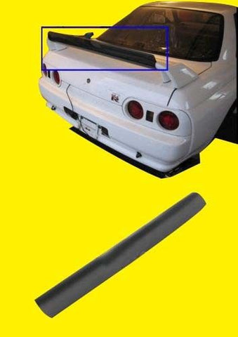 FRP Spoiler Wing For 89-94 Fits: Nissan R32 GTR OE Fujimura Rocket Dancer Gurney Flap