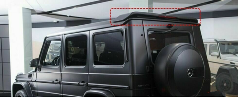 FRP Rear Spoiler With Stop Signal For AMG,BRABUS Style Mercedes G-Class G55 G63