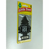 2X Little Trees BLACK ICE Tree Air Freshener Car Auto