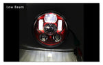 5.75" 5 3/4 LED Motorcycle Headlight DRL Bulb Harley Red