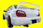 Fits: Subaru Impreza 2004-2007 White Karlton Style JDM Fender Flares, (6 pieces)