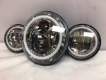 7" DAYMAKER DICEY GAMBLE DESIGN Headlight   Dual 4.5" - 4 1/2" Auxiliary Spot...