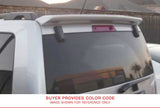 Painted Custom Style Spoiler NOLIGHT for JEEP LIBERTY 2007 & UP ROOF Pre-Drilled