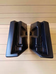 4" STRETCHED SADDLEBAGS NO CUT OUTS AND LIDS FOR HARLEY DAVIDSON 1989-2013