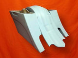 Harley 6″ Extended Out And Down Cut Out Saddlebags with Rear Fender – 6x9 Lids