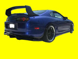 FRP REAR WING FIT FOR 93-98 TOYOTA SUPRA MK4 TRD REAR SPOILER FRP STANDS BLADE