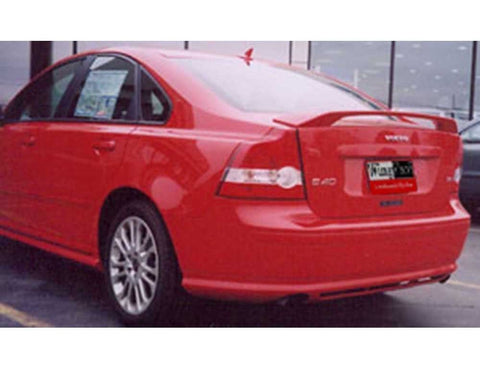 Painted Factory Style FRP Spoiler for VOLVO S40 2004.5-2011 POST Pre-Drilled