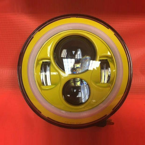 7″ DAYMAKER Replacement YELLOW With YELLOW Halo Projector HID LED Headlight
