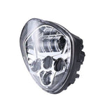 60W CREE LED Chrome Headlight For Victory Cross Country, Hammer, Vegas