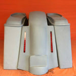 Harley 4″ Saddlebags 6.5 Speaker Lids & LED Replacement Fender 09–13 No Cut Outs
