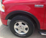 FENDER FLARES FACTORY STYLE for 2004-2008 FORD F150 PICK UP - 4PCS / NO-DRILL